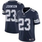Dallas Cowboys #23 Buddy Johnson Navy 2025 Vapor Untouchable Limited Stitched Jersey