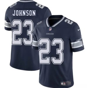 Dallas Cowboys #23 Buddy Johnson Navy 2025 Vapor Untouchable Limited Stitched Jersey