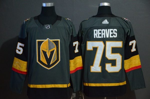 Vegas Golden Knights #75 Ryan Reaves Grey Stitched Jersey