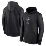 Chicago White Sox Black Collection Practice Performance Pullover Hoodie