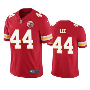 Kansas City Chiefs #44 Elijah Lee Red Vapor Untouchable Limited Stitched Jersey