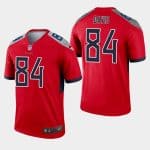 Tennessee Titans #84 Corey Davis Red Inverted Legend Jersey
