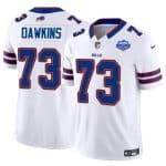 Buffalo Bills #73 Dion Dawkins White 2025 F.U.S.E. With Farewell Patch Vapor Untouchable Limited Stitched Jersey