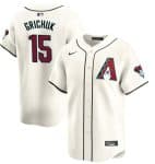 Arizona Diamondbacks #15 Randal Grichuk 2023 24 Cream Cool Base Stitched Jersey