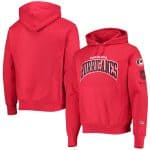 Carolina Hurricanes Red Champion OB Capsule II Pullover Hoodie