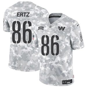 Washington Commanders #86 Zach Ertz Arctic Camo 2024 F.U.S.E. Salute To Service Limited Stitched Jersey