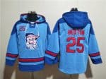 Minnesota Twins #25 Byron Buxton Blue Ageless Must-Have Lace-Up Pullover Hoodie