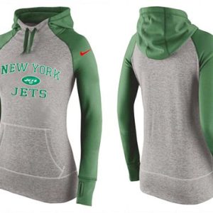 Nike New York Jets Performance Hoodie Grey Green_1