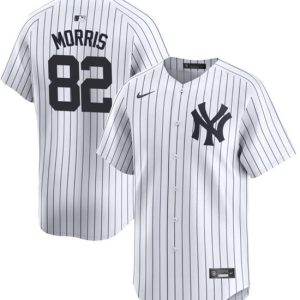 New York Yankees #82 Cody Morris White 2024 Home Limited Cool Base Stitched Jersey