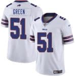 Buffalo Bills #51 Kendrick Green White 2025 Vapor Untouchable Limited Stitched Jersey