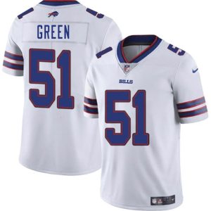 Buffalo Bills #51 Kendrick Green White 2025 Vapor Untouchable Limited Stitched Jersey