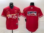 St. Louis Cardinals Team Big Logo Red 2024 City Connect Limited Stitched Jersey