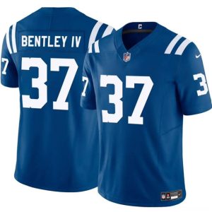 Indianapolis Colts #37 Ulysses Bentley IV Blue 2025 F.U.S.E. Vapor Limited Football Stitched Jersey