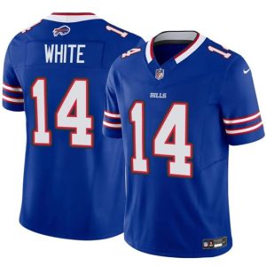 Buffalo Bills #14 Mike White Blue 2025 F.U.S.E. Vapor Untouchable Limited Football Stitched Jersey