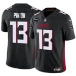 Atlanta Falcons #13 Bradley Pinion Black 2025 F.U.S.E With 1-Star C Patch Vapor Untouchable Limited Stitched Jersey