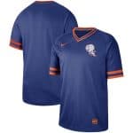 New York Mets Blank Blue Cooperstown Collection Legend Stitched Jersey