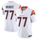 Denver Broncos #77 Quinn Meinerz White F.U.S.E. Vapor Limited Football Stitched Jersey