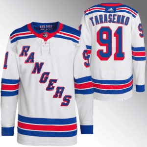 New York Rangers #91 Vladimir Tarasenko White Stitched Jersey