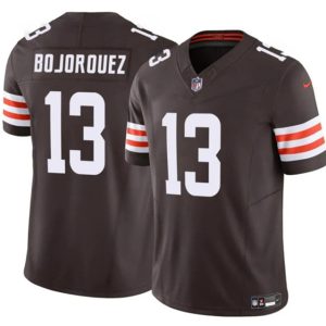 Cleveland Browns #13 Corey Bojorquez Brown F.U.S.E. Vapor Limited Stitched Jersey