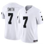 Las Vegas Raiders #7 Geno Smith White 2025 F.U.S.E. Vapor Stitched Jersey