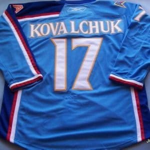 Thrashers #17 Ilya Kovalchuk Stitched Blue Jersey