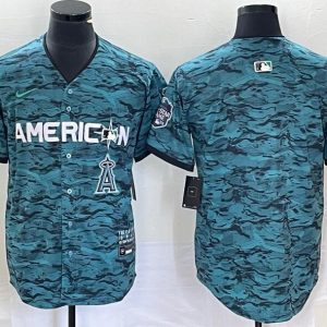Los Angeles Angels Custom Teal 2023 All-Star Cool Base Stitched Jersey