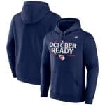 Cleveland Guardians Navy 2024 Postseason Locker Room Pullover Hoodie