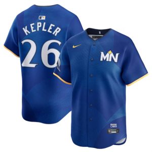 Minnesota Twins #26 Max Kepler Royal 2024 City Connect Limited Stitched Jersey