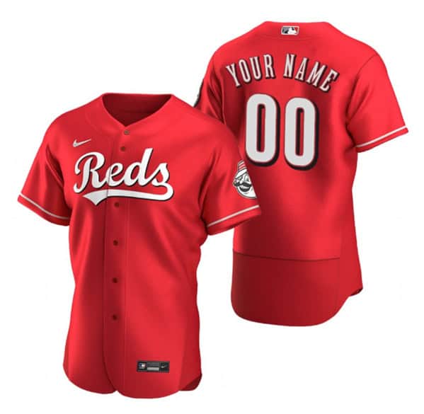Cincinnati Reds Customized Custom New Red Stitched Jersey