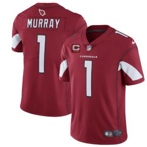 Arizona Cardinals #1 Kyler Murray Red 3-Star C Patch Apor Untouchable Limited Stitched Jersey