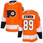 Philadelphia Flyers #89 Cam Atkinson Orange Stitched Jersey