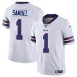 Buffalo Bills #1 Curtis Samuel White Vapor Untouchable Limited Stitched Jersey