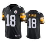 Pittsburgh Steelers #18 John Rhys Plumlee Black Alternate Vapor Untouchable Limited Stitched Jersey