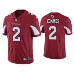 Arizona Cardinals #2 Chase Edmonds Red Vapor Untouchable Limited Stitched Jersey