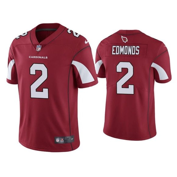 Arizona Cardinals #2 Chase Edmonds Red Vapor Untouchable Limited Stitched Jersey