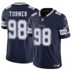 Dallas Cowboys #98 Payton Turner Navy 2025 F.U.S.E. Vapor Untouchable Limited Stitched Jersey