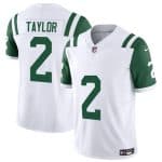 New York Jets #2 Tyrod Taylor White 2024 F.U.S.E. Classic Alternate Vapor Untouchable Limited Stitched Jersey