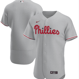 Philadelphia Phillies Grey Flex Base Stitched Jersey