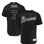 Atlanta Braves Dansby Swanson "Dans" Majestic Stitched Jersey.