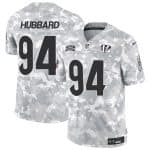Cincinnati Bengals #94 Sam Hubbard Arctic Camo 2024 F.U.S.E. Salute To Service Limited Stitched Jersey