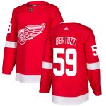 Detroit Red Wings #59 Tyler Bertuzzi Red Stitched Jersey