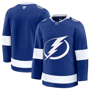 Tampa Bay Lightning Blank Blue 2024-25 Home Stitched Jersey