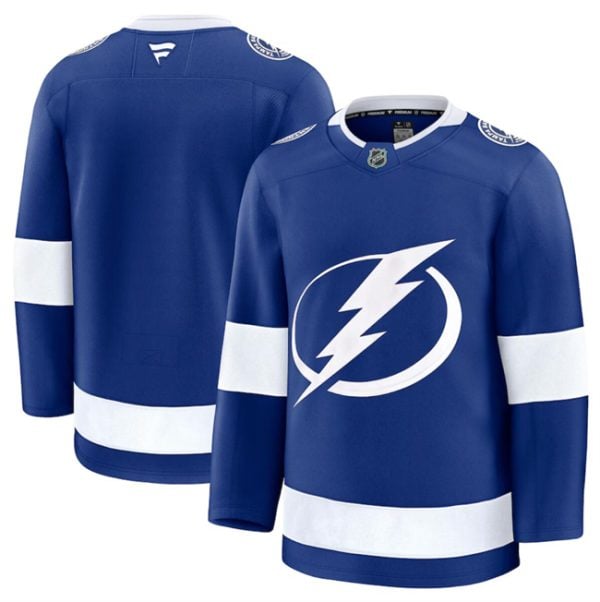 Tampa Bay Lightning Blank Blue 2024-25 Home Stitched Jersey