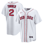 Boston Red Sox #2 Justin Turner White Cool Base Stitched Jersey