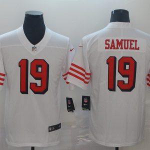 San Francisco 49ers #19 Deebo Samuel White Color Rush Limited Stitched Jersey