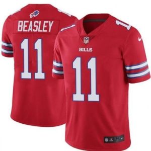 Buffalo Bills #11 Cole Beasley Red Vapor Untouchable Limited Stitched Jersey