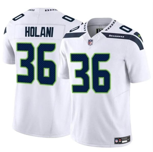 Seattle Seahawks #36 George Holani White 2024 F.U.S.E Vapor Limited Stitched Jersey