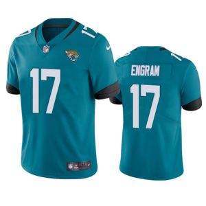Jacksonville Jaguars #17 Evan Engram Teal 2023 Vapor Untouchable Limited Stitched Jersey