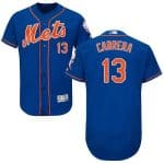 Mets #13 Asdrubal Cabrera Blue Flexbase Authentic Collection Stitched Jersey
