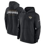 Jacksonville Jaguars Black Sideline Club Fleece Pullover Hoodie